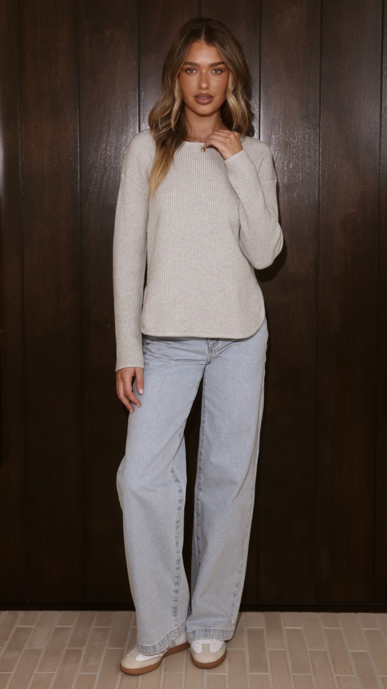 Kennedy Knit - Grey
