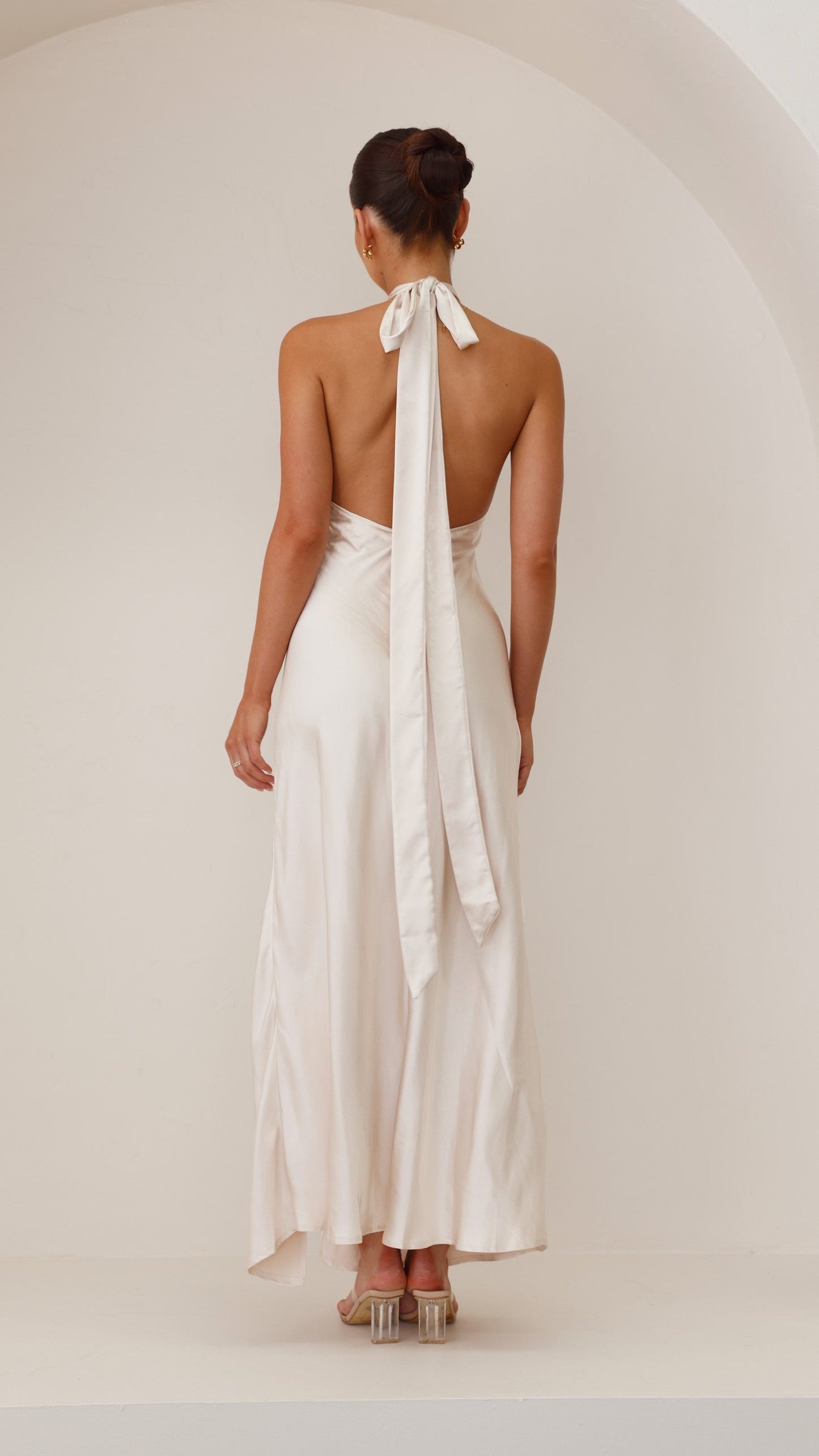 Amalia Maxi Dress - Champagne