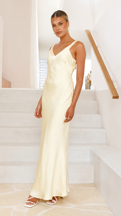 Andie Maxi Dress - Yellow